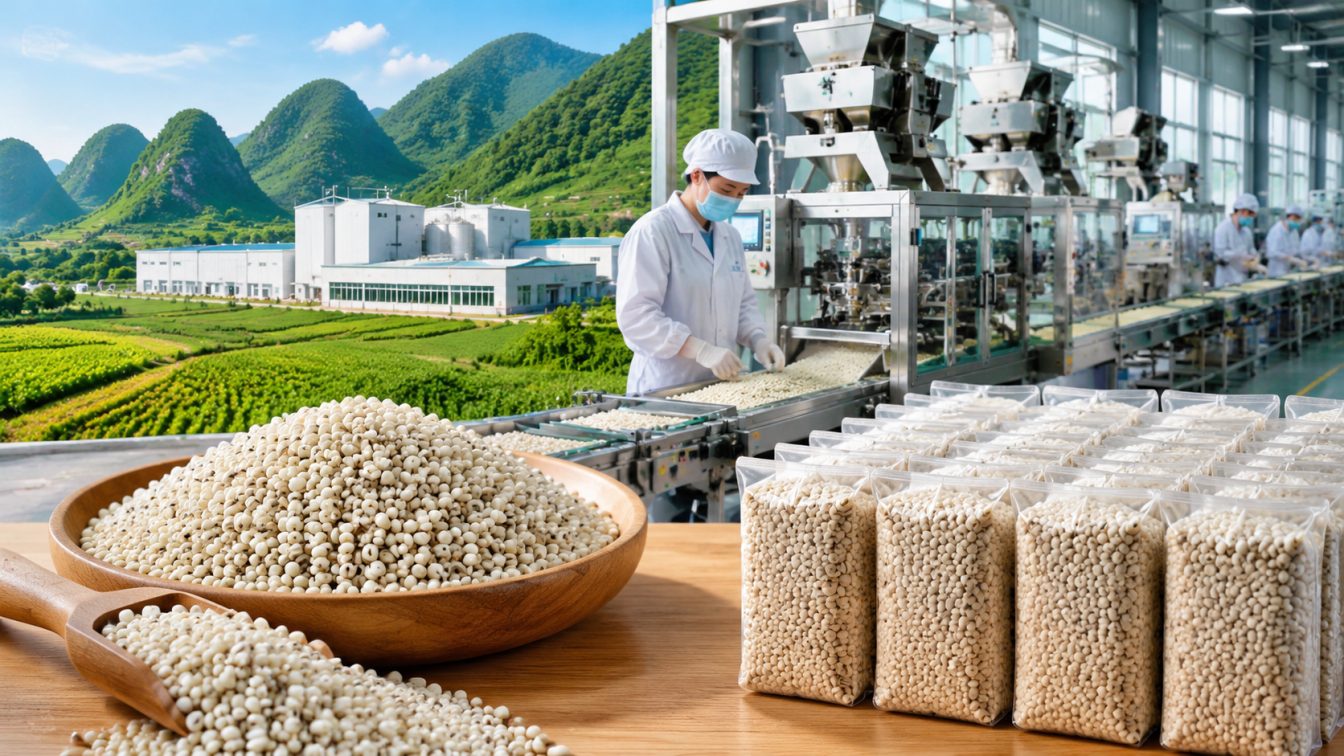 龙潭区为薏仁米采购提供产地直供